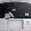 Keyboard HP EliteBook x360 1040 G4, x360 1040 G5, x360 1040 G6 (L66882-251, 6070B1611001, 6037B0158922, 2H-BAZRUI64312, L41041-251, 6037B0149022, 6070B16I1001, L41040-251, 6037B0149122, 2B-BAZ16I600, 2B-BAZ161600)+Topcase чёрная матовая в серебристом топк