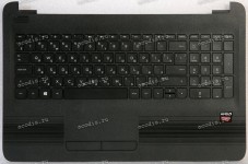 Keyboard HP Pavilion 15-AY 103DX  черная матовая русифицированная (PK131O22A05, AP1O2000600)+Topcase