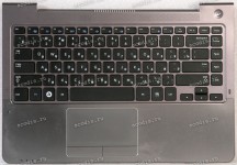 Keyboard Samsung 530U, NP530U4B, NP530U4BL серый металлик, русифицированная (BA75-03719A, VB-005271)