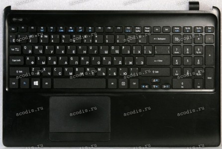 Keyboard Acer E1-532 черная матовая русифицированная (AP0VR000781)+Topcase