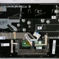 Keyboard Lenovo IdeaPad 5 14ITL05 черная матовая русифицированная (5CB1A13854, ET2UZ000100, AM2UZ000C10, 8S5CB0Y88703, PR4SB-RU, SN20W85368, SG-A1910-XAA, 8SSN20W85368) +Topcase Upper C81YM AL_BLK FP BLKB_RUS NEW original