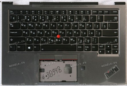 Keyboard Lenovo X1 Yoga 4th Gen черная матовая русифицированная (5M10V24935, SN20R55510, PK131AF2B06, CS19BL-84SU, 8SSN20R55510C, AM1AF000C00, 5M10V24971) +Topcase GRP,KBD,BZL,RUS,WW,IG,TRA NEW original Keyboard Lenovo X1 Yoga 4th Gen черная матовая русифицированная (5M10V24935, SN20R55510, PK131AF2B06, CS19BL-84SU, 8SSN20R55510C, AM1AF000C00, 5M10V24971) +Topcase GRP,KBD,BZL,RUS,WW,IG,TRA NEW original