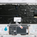 Keyboard HP ProBook 635 Aero G8 черная матовая русифицированная в серебристом топкейсе (M30681-251, 6070B1839901, B193926BS1, 6034B0046401) SPS-TOPCOVER W/KBD BL SR RUSS