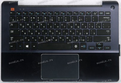 Keyboard Samsung NP730U3E-K001RU + topcase (p/n: BA75-04619C, BA59-03688C) (DarkBlue/Matte/RUO) в тёмносинем топкейсе русифицированная UNIT-HOUSING_TOP;MIRANDA-13H,SEC,AL5052