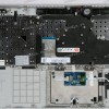 Keyboard Samsung NP700Z5 чёрная в сером металлике,  русифицированная  (BA75-03347C)+Topcase