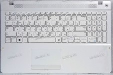 Keyboard Samsung NP370R5E 15.6" белая русифицированная  (BA75-04478C, BA5903682)+Topcase