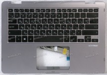 Keyboard Asus TP401MA-1A серый металлик, русифицированная (90NB0IV1-R31RU0, 13N1-33A0121)+Topcase