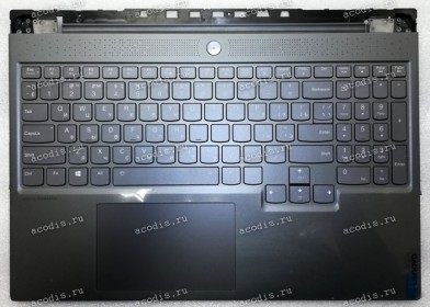 Keyboard Lenovo Legion 7-16ACHG6 82N6000GRK тёмно-серый металл с подсветкой, русифицированная (5CB1C17326, AM1ZU000100, P05SYPerkey-RU, SN21B45028, V193020CS1-RU, 8SSN21B45028S1CS13VA01V) Upper Case ASM_RUS L82M0STO_GY