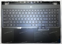Keyboard Lenovo Legion 7-16ACHG6 82N6000GRK тёмно-серый металл с подсветкой, русифицированная (5CB1C17326, AM1ZU000100, P05SYPerkey-RU, SN21B45028, V193020CS1-RU, 8SSN21B45028S1CS13VA01V) Upper Case ASM_RUS L82M0STO_GY