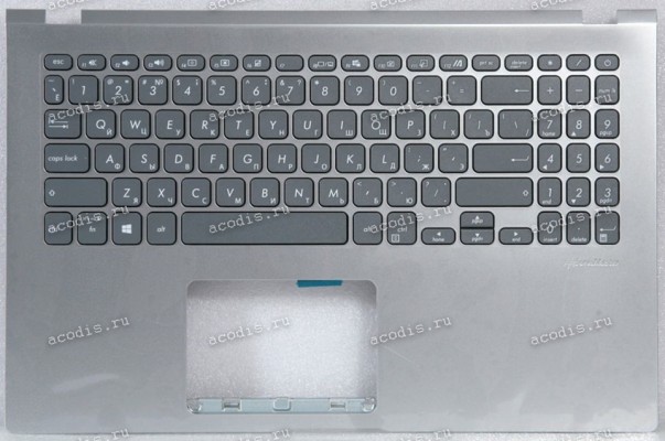 Keyboard Asus X509JB-1S серебристая русифицированная (90NB0QD1-R32RU0, 39XKPTAJN70)+Topcase