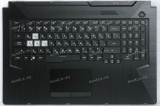 Keyboard Asus FA706IU-1A чёрная матовая, русифицированная (90NR03K1-R32RU0, 3BBKYTAJN10, 0KNR0-661VRU00)+Topcase