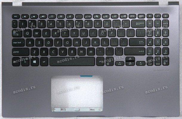 Keyboard Asus X509MA-1G тёмно-серый, нерусифицированная (90NB0Q32-R30US0, 13NB0MZ2P03013)+Topcase