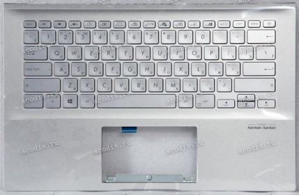 Keyboard Asus X431FA-2S  серебристая русифицированная  (90NB0LR4-R31RU0, HQ207205500)+Topcase