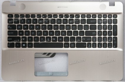 Keyboard Asus X541UV-1A шампань, нерусифицированная (90NB0CG1-R31UI0, 13NB0CG1P03016-2)+Topcase