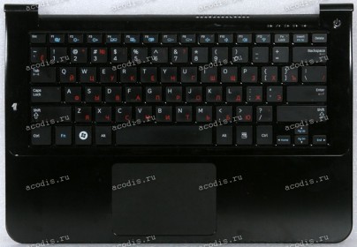 Keyboard Samsung NP900X3A, XP900X3A-A01RU  русифицированная, чёрная матовая (BA75-02898C, CNBA5902905)+Topcase