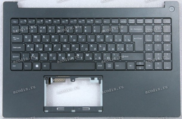 Keyboard F+ Fplus FlapTop I FLTP-5i3-8256-w, FLTP-5i3-8512-w, FLTP-5i3-16512-w, FLTP-5i5-8256-w, FLTP-5i5-8512-w, FLTP-5i5-16512-w, FLTP-5i5-161024-w чёрная в чёрном топкейсе русская оригинальная (PW0K-156Z1U-C00300292, F0099-001 MB3281001) original