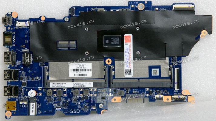 MB HP ProBook 445 G6, 455 G6, 455R G6 (L58788-001, L58788-501, L58788-601, DA0X9KMB8E0 REV:E) (w/o s/n, OS lic, DMI, etc.) AMD Ryzen 5 Mobile 3500U 2100MHz YM3500C4T4MFG, CYPD5125-40LQXI, ALC32347