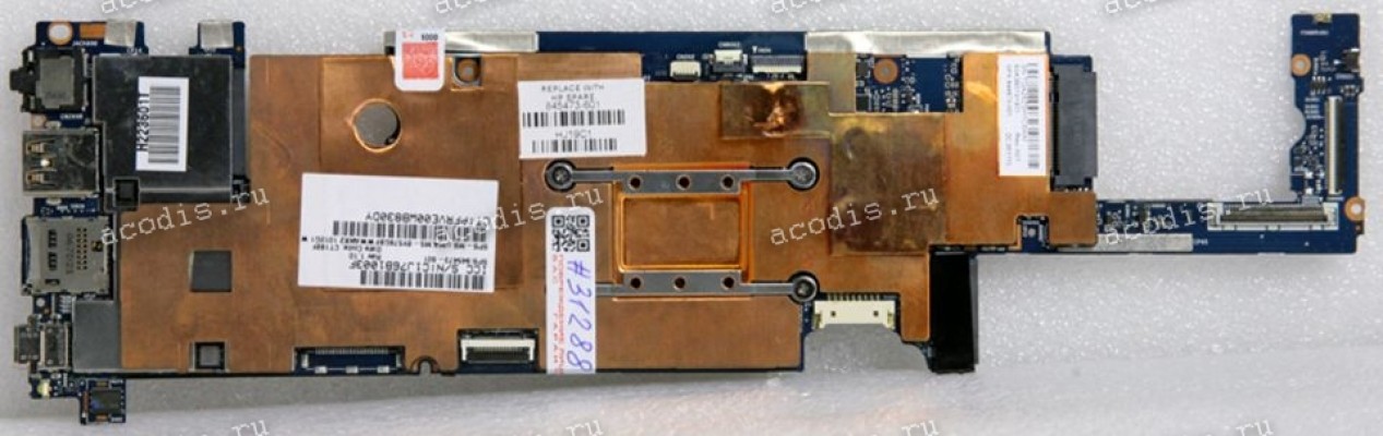 MB HP Elite x2 1012 G1 8GB и СО (845473-601, 845473-501, 845473-001, 844873-001, 6043B0191901, HSTNN-I72C,MERITAGE-6050A2748801-MB-A01) (w/o s/n, OS lic, DMI, etc.) Intel Core M7-6Y57 SR2EG