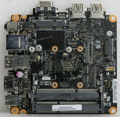 MB Asus VivoMini UN45H MAIN_BD._N3700/UMA/AS DSUB (90MS00R0-R05000, 69PA2EM18A09) UN45H MAIN BOARD R.1.00, Intel Mobile Pentium N3700 SR29E, SR2A7, Nuvoton NCT5568D, ASMedia ASM1442K, ASMedia ASM1542, NCP81201, CX20752-21Z, Realtek RTL8111HSH, inBond 25Q6