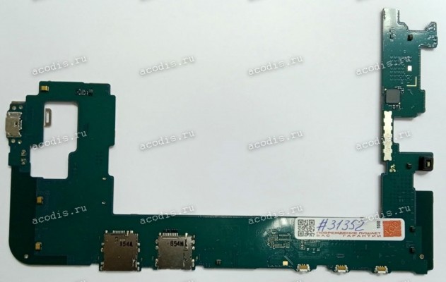 MB Samsung SM-P350, SM-P355, SM-T350, SM-T355 4G SIM - eMMC 16GB Toshiba THGMBG7D2KBAIL