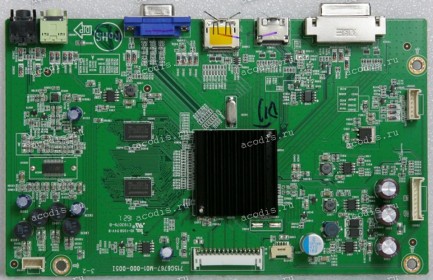 Mainboard Asus LMT 27,0" 1920x1080 VK278Q (04020-00080700, 715G6767-M01-001-005I) TVP/756GQGCB0CA023 AZ1084CD-ADJGI, APA2619, WinBond W9751G6KB-18