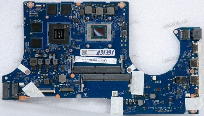 MB Asus FA506II MB._0M/R5-4600H (V4G) (90NR03M0-R00010, 60NR03M0-MB4010, 90NR03P0-R00010, 60NR03P0-MB2010, 31BKXMB01W0 D3U) DA0BKXMB8D0 REV:D AMD RIZEN 5 100-000000100 R5-4600H, nVidia GeForce GTX1650 N18P-G62-A1, Micron D9WCW MT61K256M32JE-14:A, ITE ITIT