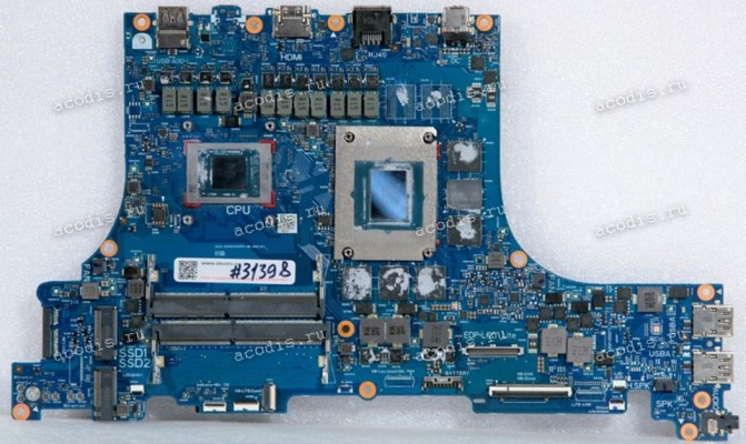 MB Asus G513QM MB._0M/R7-5800H (V6G)/4Z/LB/PD (90NR0570-R00010) G533-6050A3250201-MB-A02(A2) AMD 100-000000295, nVidia RTX3060 GN20-E3-A1