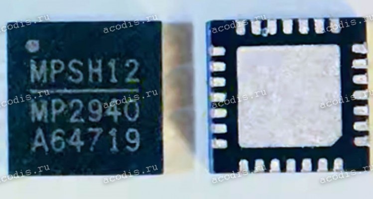 Микросхема MPS MP2940, MP2940AGRT-0022-C555-Z, MP2940AGRT-1074-C787-Z, M2940A TQFN-28 (Asus p/n: 06095-02410300) NEW original