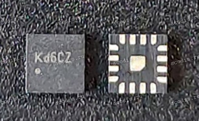 Микросхема Silergy SY8388R, SY8388RHC (KdATA, KdBTC, KdAxx, KdAxx, KdBxx) QFN3x3-10, QFN-16