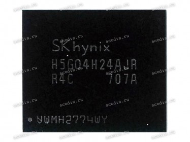 Микросхема SKHynix H5GQ4H24AJR-R4C GDDR5 128M*32 8.0 1.55V BGA170 (Asus p/n: 03008-00031800) NEW original