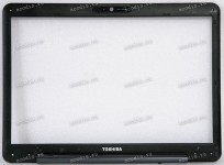 Верх. кр. рамка Toshiba A300 чёрная матовая (V00012350, 6051B0264)