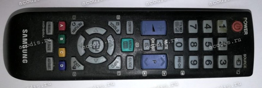 Пульт ДУ Samsung LE40D503F7W, UE19D4003BW, UE-22D5003BW, UE32D4003BW (p/n: AA59-00496A, BN63-05508X) Б/У original Пульт ДУ Samsung LE40D503F7W, UE19D4003BW, UE-22D5003BW, UE32D4003BW (p/n: AA59-00496A, BN63-05508X) Б/У original