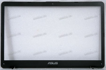 Верх. кр. рамка Asus X705UA-1B чёрная матовая (90NB0EV2-R7B010, 13N1-2FA0711)