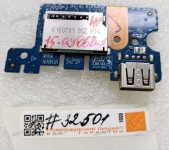 USB board HP 15-AY019NR, (p/n:43505R32L010)