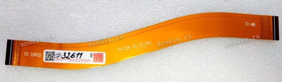 FPC LVDS cable Irbis NB133, Prestigio SmartBook 133S, 141S, PSB133S01, PSB141S01 (p/n:TH133K-YD_IO_FPC)