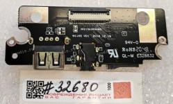 USB Board & power connector, card reader Irbis NB 69 (p/n: 30221963004001  E328832)