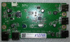 USB Board Lenovo 23,0" 1920x1080 ThinkVision LT2323pwA (ZV10019-1200Z) 715G5433-T02-000-004L Chips SMSC USB2514B D1421-A2P10, APW7080