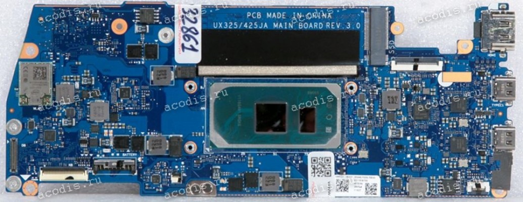 MB Asus UX425JA MB._16G/I5-1035G1 AX(GIG+)(2*2)+BT/(W/TBT) (90NB0QX0-R00050, 60NB0QX0-MB2620) UX325/425JA MAIN BOARD REV.3.0 NB2551_PCB_MB_V5 Intel Core i5-1035G1 SRGKG, SRGKL,