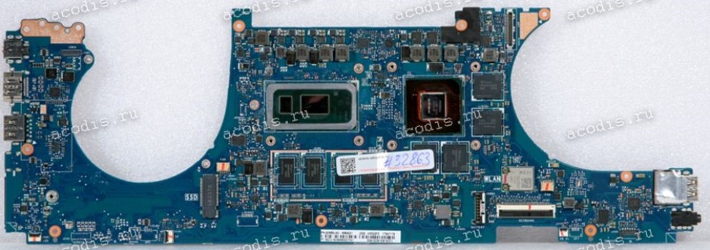 MB Asus UX533FD MB._8G/I7-8565U/AS (V2G)(NEW) (90NB0JX0-R00031, 60NB0JX0-MB4021) Intel SREJP Core i7-8565U = SREJP (W0), SRFFW (V0), nVidia GeForce GTX1050 N17P-G0-A1