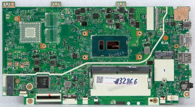 MB Asus X412UA MB._4G/4417U/AS  (90NB0KP0-R00040, 60NB0KP0-MB1710)X412UF MAIN BOARD REV. 2.1 Intel SRESH Pentium Gold 4417U