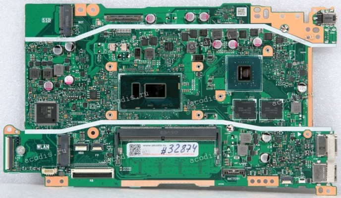 MB Asus X509UB MB._4G/4417U/AS (V2G)(NEW) (90NB0ND0-R00021, 31XKPMB1230 E3B) X409UB MAIN BOARD REV. 2.0 Intel SRESH Pentium Gold 4417U, nVidia 920MX N16V-GRM1-S-A2