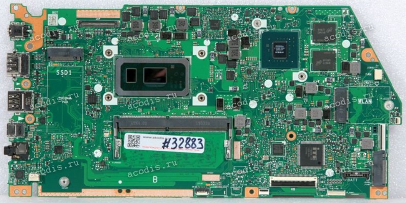 MB Asus X532FL MB._8G/I5-8265U (V2G) (90NB0MJ0-R00040) X532FL MAIN BOARD REV. 2.0 Intel SREJQ Core i5-8265U = SREJQ (W0), SREJR (W0), SRFFX (V0), SRFFY (V0), nVidia GeForce MX250 N17S-G2-A1