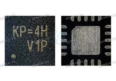 Микросхема RichTek RT8820AGQW, RT8820A-GQW QFN-20 (KP = 4H, KP = 6E, KP = xx, KP=4H, KP=6E, KP=xx)