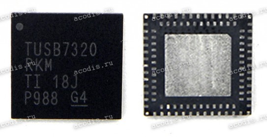 Микросхема Texas Instruments TUSB7320RKM USB 3.0-Compliant xHCI Host Controller PWQFN, WQFN-100