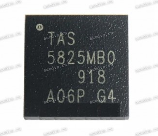 Микросхема Texas Instruments TAS5826M, SN005826M, TAS5825MRHBR VQFN (32) RHB 4.5 V to 26.4 V, 38-W Stereo, Inductor-Less, Digital Input, Closed-Loop Class-D Audio Amplifier with 192-kHz Extended Audio Processing Микросхема Texas Instruments TAS5826M, SN005826M, TAS5825MRHBR VQFN (32) RHB 4.5 V to 26.4 V, 38-W Stereo, Inductor-Less, Digital Input, Closed-Loop Class-D Audio Amplifier with 192-kHz Extended Audio Processing