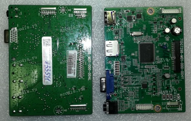 Mainboard Lenovo 23,0" 1920x1080 ThinkVision T2324pA (00PC133), T23I-10 715G7298-M01-000-004L (Chips RTD2486VRD)