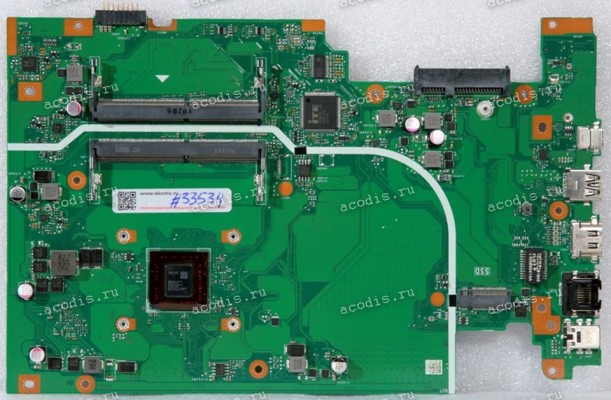 MB Asus X705BA MB._0M/A4-9125/AS (WO/FP) (90NB0PT0-R00020, 69N1ALM12C02) AMD AM9125AYN23AC, ITE IT8995E-128 DXA, TI TPA3110LD2, ALC3251