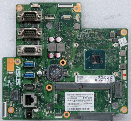 MB Asus V161GA MAIN_BD._0G/N4000/AS (90PT0200-R01000, 60PT0200-MB0C02) V161GA MAIN BOARD REV. 2.0 Intel SR3S1, Nuvoton NCT6796D, ALC3251, RTD2166, ALZ75232GG * 2