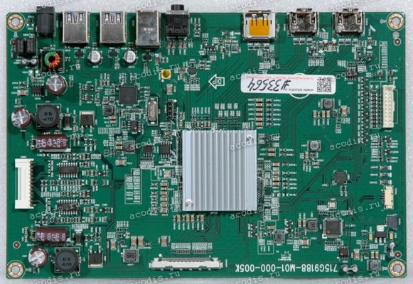 Mainboard Asus LMT 35,0" 3440x1440 XG35VQ MAIN BOARD TPV / 756GQICB0CA004 (04020-02760200, 715G9188-M01-000-005K) Chips GL3523