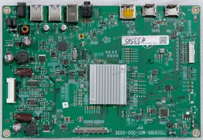 Mainboard Asus LMT 35,0" 3440x1440 XG35VQ MAIN BOARD_V3 TPV / 756GQICB0CA010 (04020-02760300, 715G9188-M01-000-005K) Chips GL3523